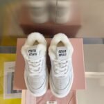 Miu Miu  Sneaker  White Grey