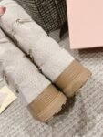 Miu Miu  Snow  Long Boots Down  Cream