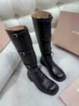 Miu Miu Rider Boots Winter Black
