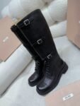 Miu Miu Rider Boots Winter Black