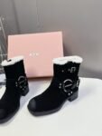 Miu Miu Boots Winter Black