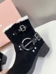 Miu Miu Boots Winter Black