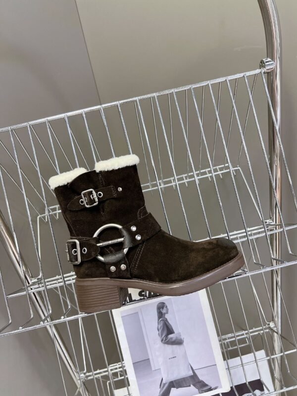 Miu Miu Boots Winter Dark Brown