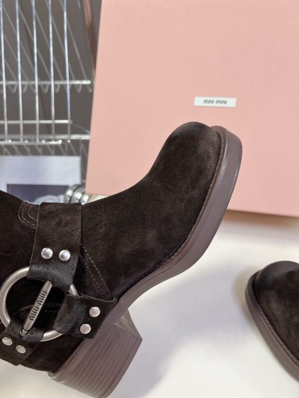 Miu Miu Boots Winter Dark Brown