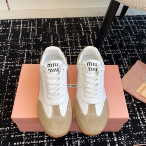 Miu Miu  GAT White and Khaki