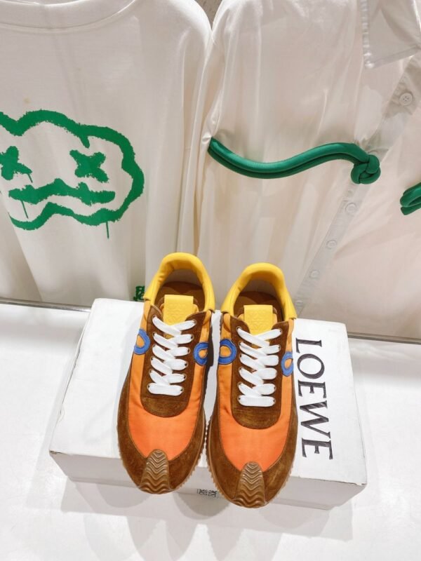 Loewe Sneaker 23ss  Brown Orange Blue Yellow