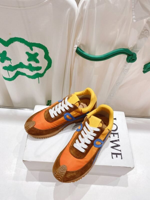 Loewe Sneaker 23ss  Brown Orange Blue Yellow