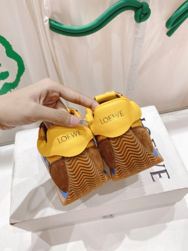 Loewe Sneaker 23ss  Brown Orange Blue Yellow