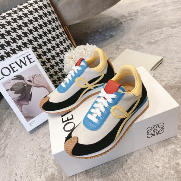 Loewe Sneaker 23ss   Grey Black Blue Yellow