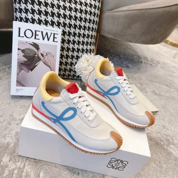 Loewe Sneaker 23ss Grey Blue Yellow