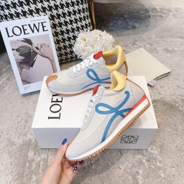 Loewe Sneaker 23ss Grey Blue Yellow
