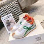 Loewe Sneaker 23ss White Orange Green