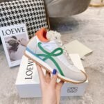 Loewe Sneaker 23ss White Orange Green