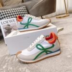 Loewe Sneaker 23ss White Orange Green