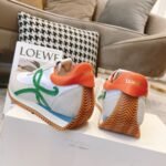 Loewe Sneaker 23ss White Orange Green