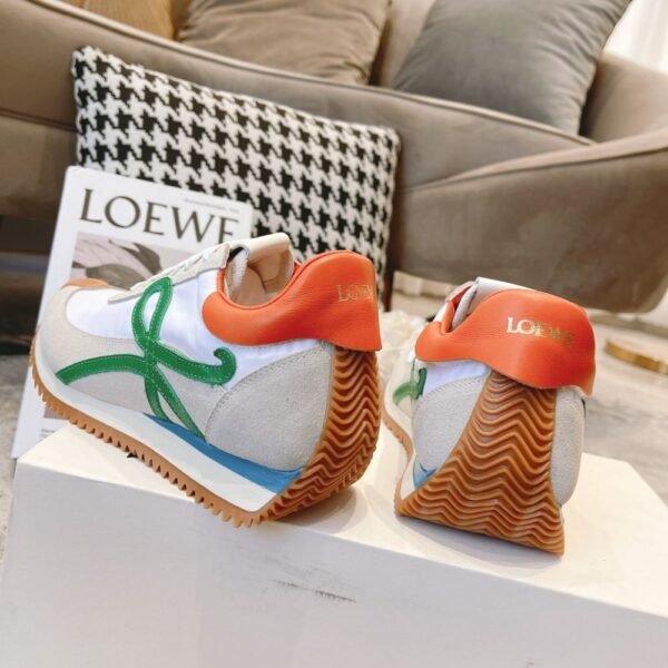 Loewe Sneaker 23ss White Orange Green