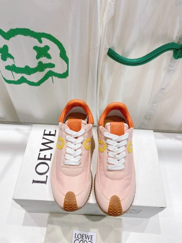 Loewe Sneaker 23ss  Pink Yellow White Orange
