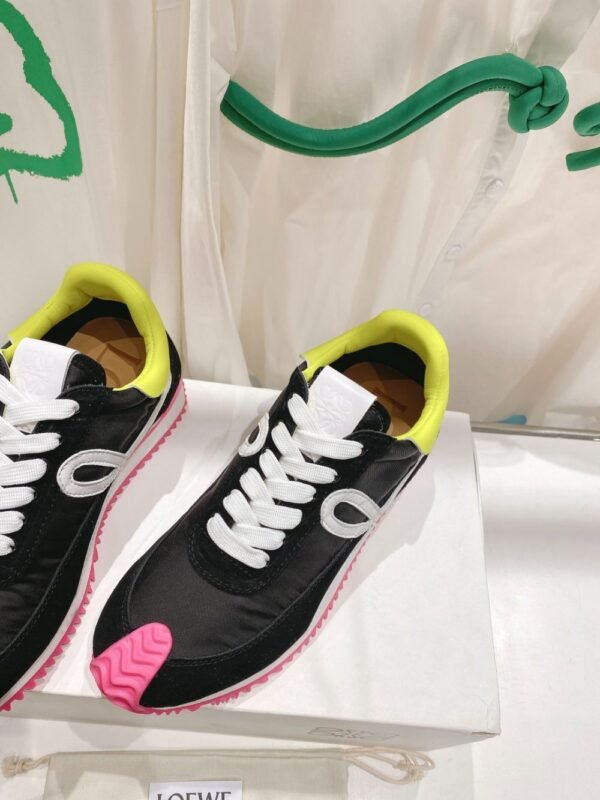 Loewe Sneaker 23ss White Black Pink Yellow