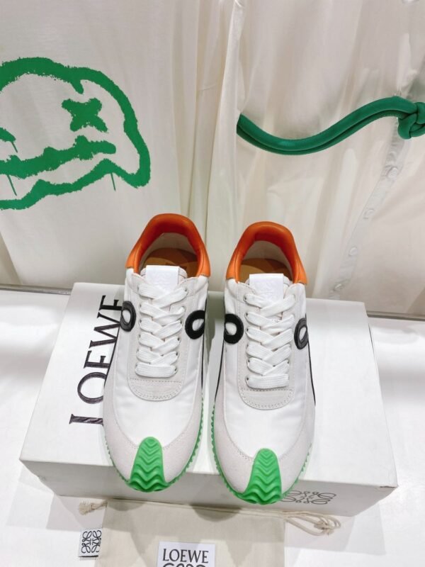 Loewe Sneaker 23ss White Black Green Orange