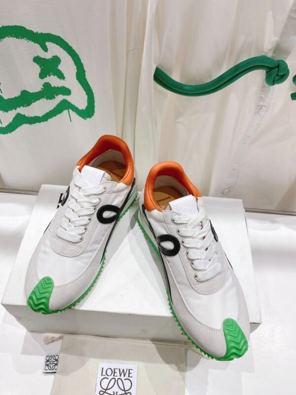 Loewe Sneaker 23ss White Black Green Orange