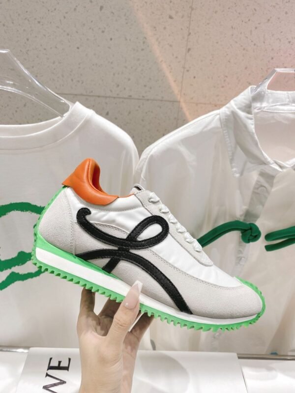 Loewe Sneaker 23ss White Black Green Orange