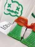 Loewe Sneaker 23ss White Black Green Orange