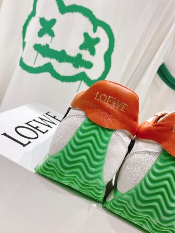 Loewe Sneaker 23ss White Black Green Orange