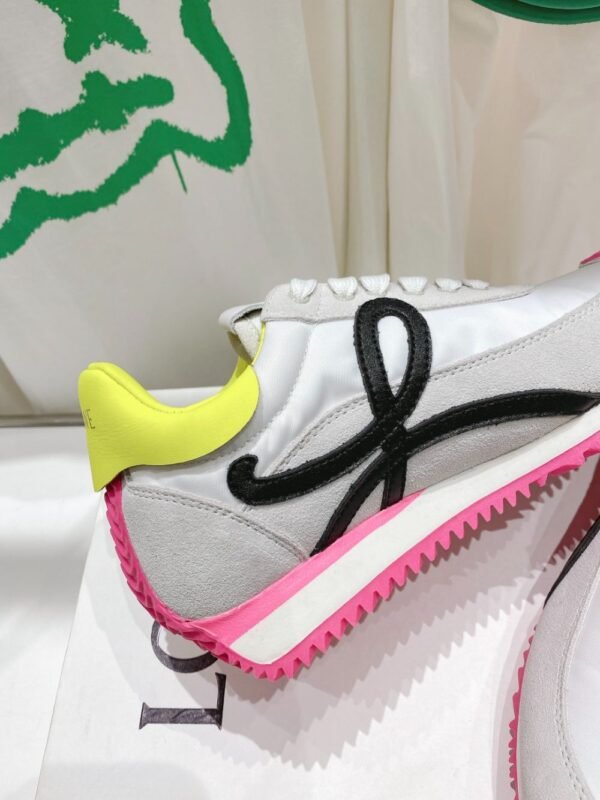 Loewe Sneaker 23ss  White Black Pink Yellow