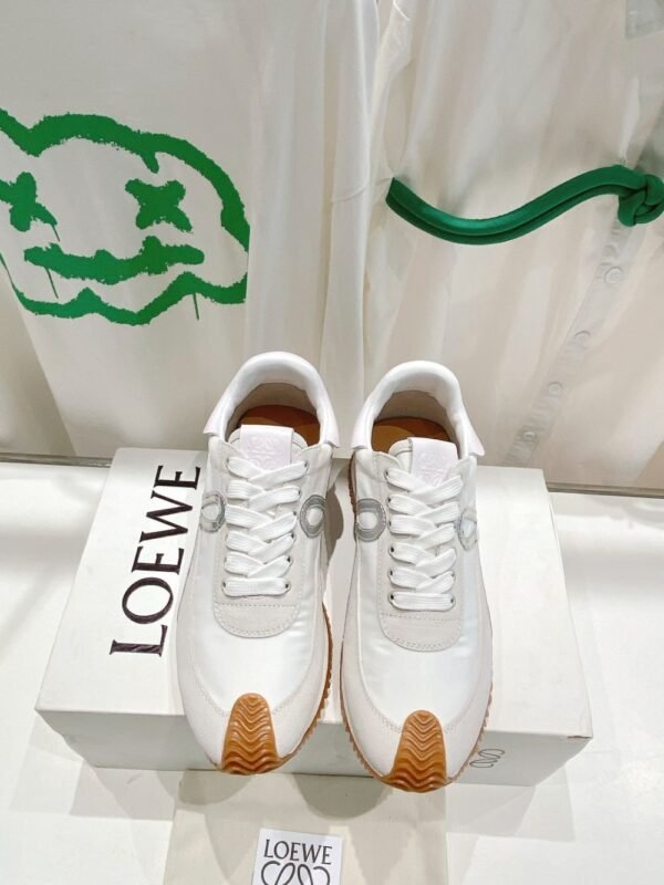 Loewe Sneaker 23ss  White and Silver