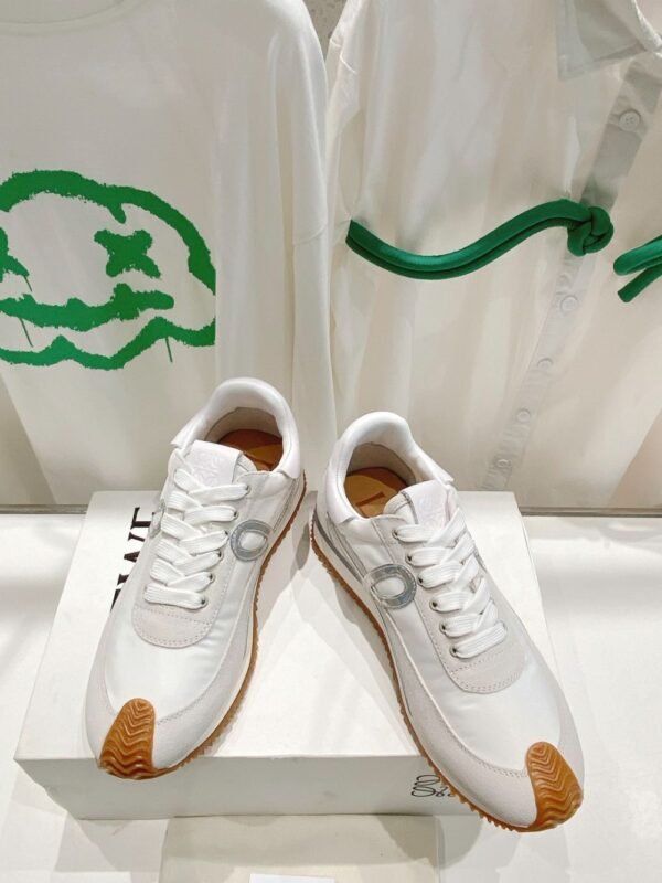 Loewe Sneaker 23ss  White and Silver