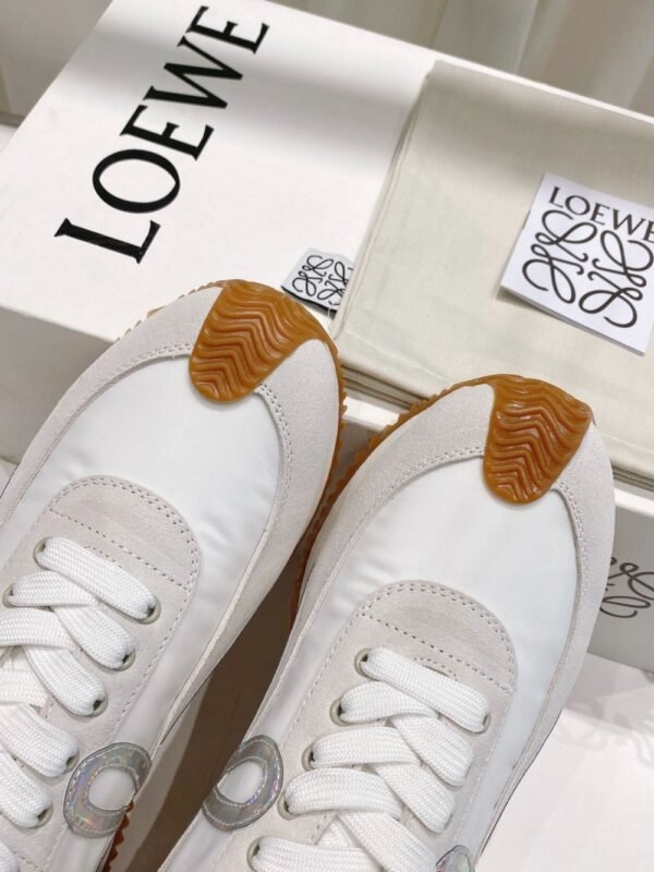 Loewe Sneaker 23ss  White and Silver