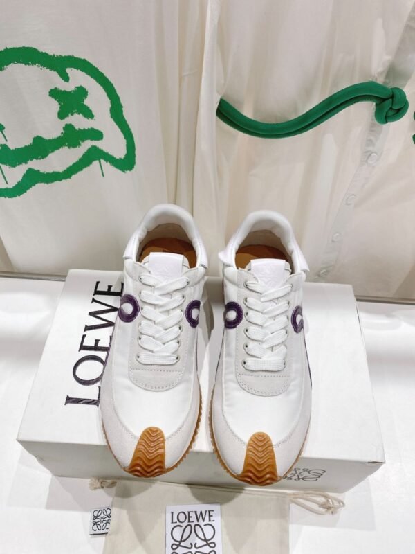 Loewe Sneaker 23ss  White and Purple