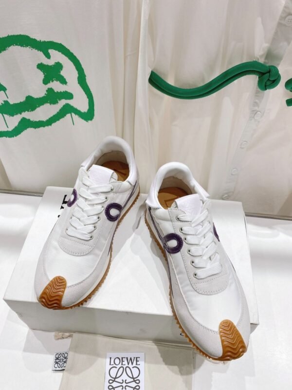 Loewe Sneaker 23ss  White and Purple