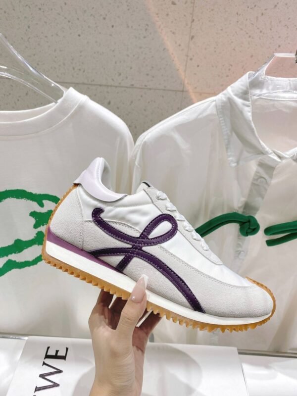 Loewe Sneaker 23ss  White and Purple
