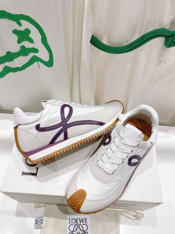 Loewe Sneaker 23ss  White and Purple