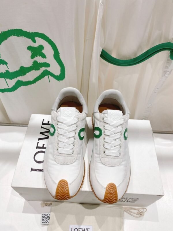 Loewe Sneaker 23ss  White and Green