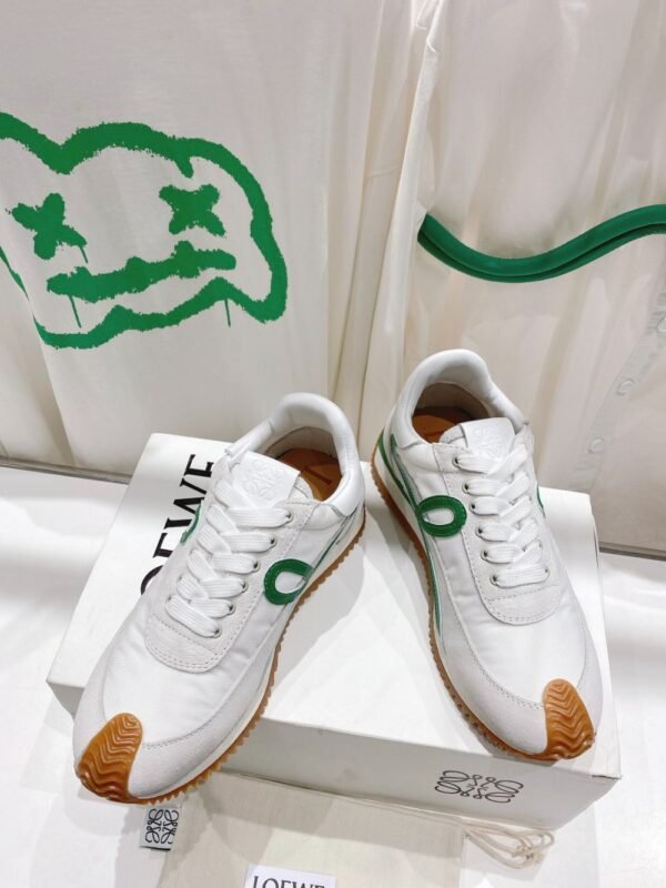 Loewe Sneaker 23ss  White and Green