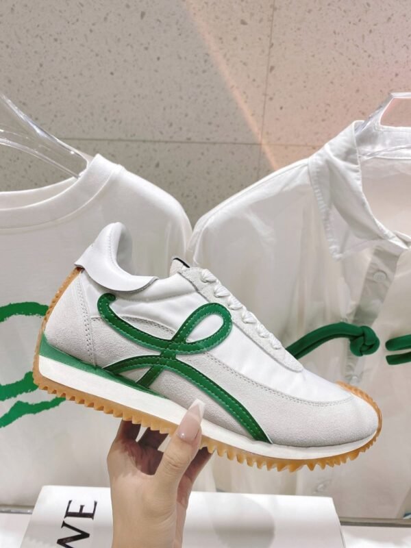 Loewe Sneaker 23ss  White and Green