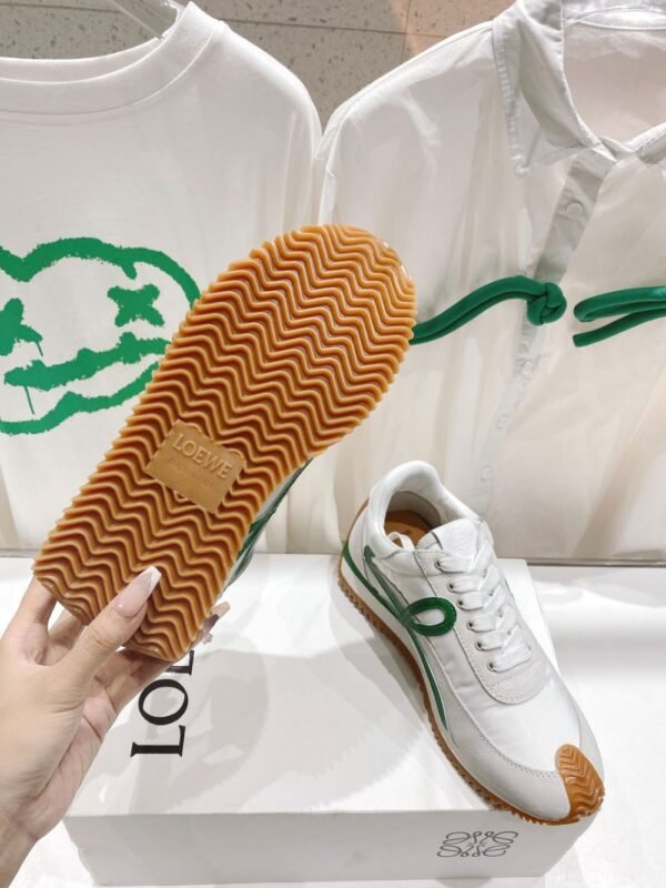 Loewe Sneaker 23ss  White and Green
