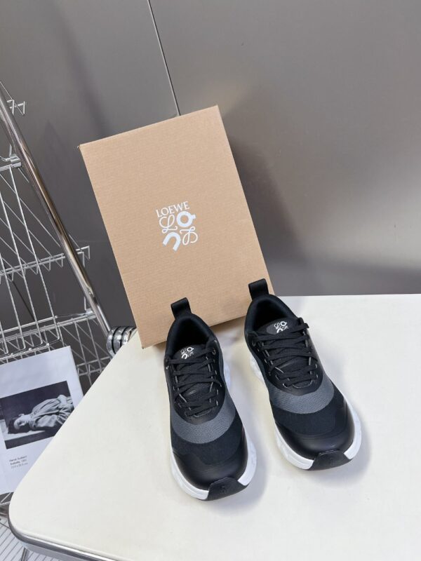 Loewe Sneakers Black Grey White