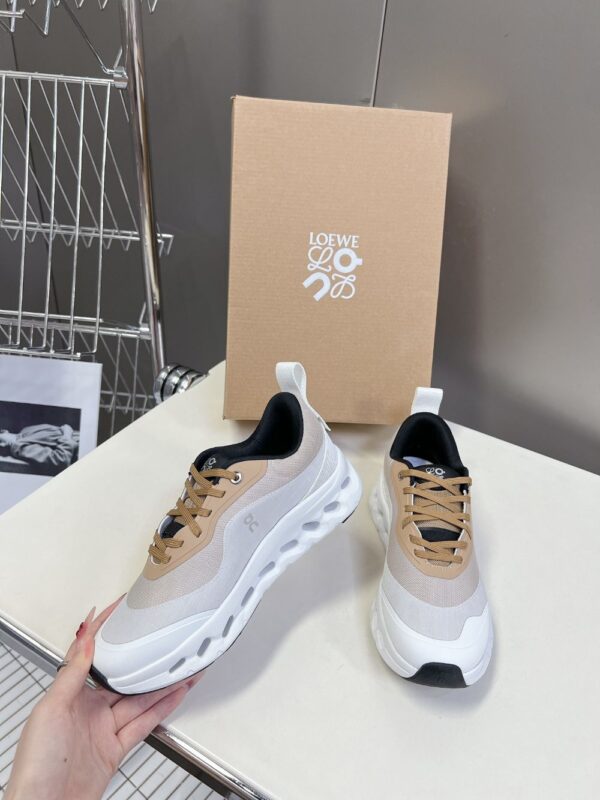 Loewe Sneakers Brown White