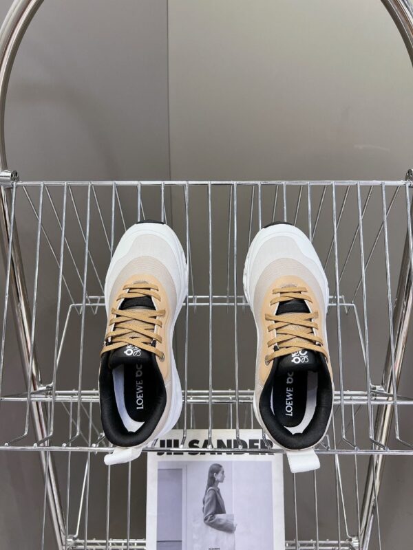 Loewe Sneakers Brown White