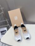 Loewe Sneakers Brown White
