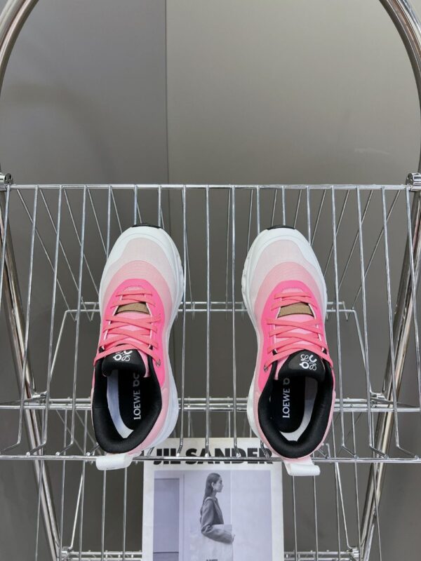 Loewe Sneakers Pink White
