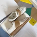 MM6 Sneaker GAT Silver White Camel Grey