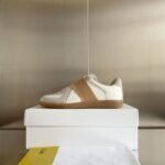 MM6 Sneaker GAT Silver White Camel Grey