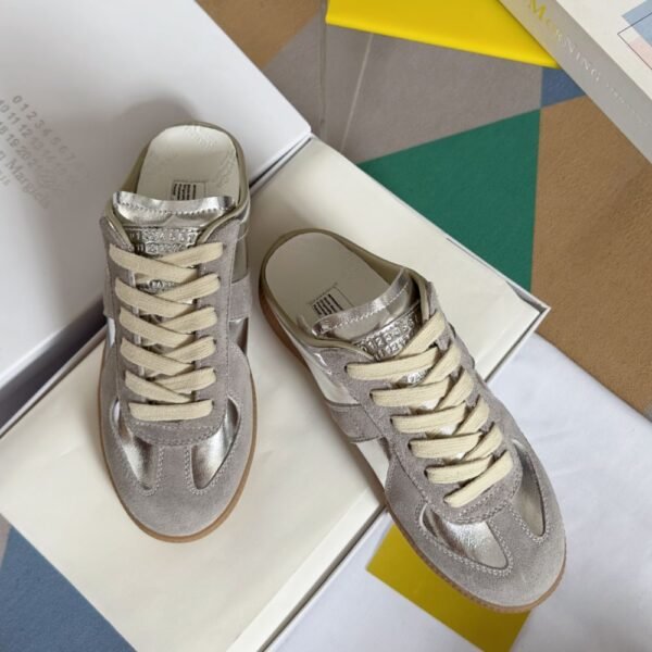 MM6 Sneaker GAT Slippers Silver Grey