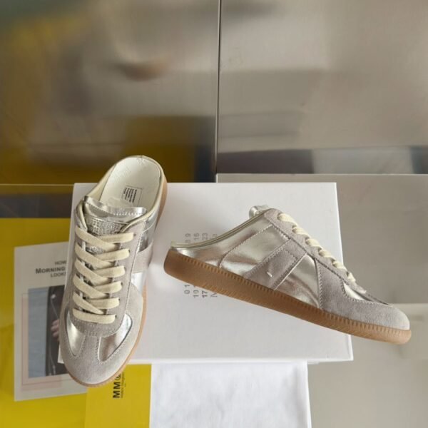 MM6 Sneaker GAT Slippers Silver Grey