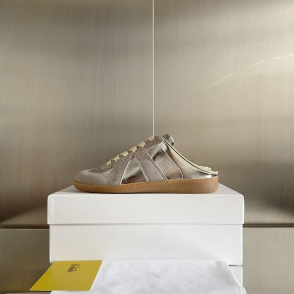 MM6 Sneaker GAT Slippers Silver Grey