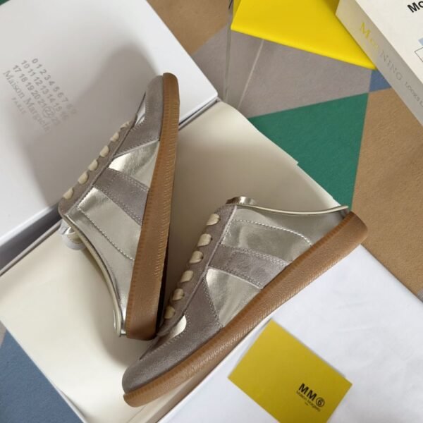 MM6 Sneaker GAT Slippers Silver Grey